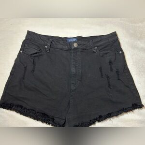 Forever 21 Angel Kiss Distressed Jean short